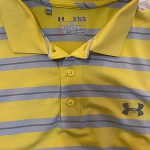 Underarmor mens XL polo heat gear loose fit